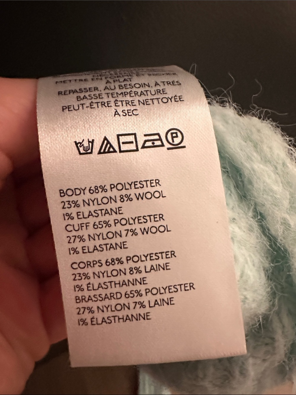 Pilcro Mint mockneck Sweater - Picture 4 of 4